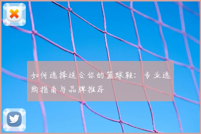 如何选择适合你的篮球鞋：专业选购指南与品牌推荐